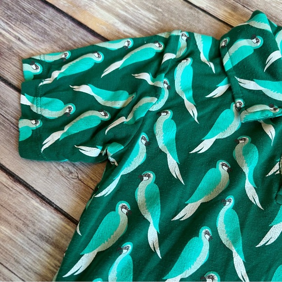 Kickee Pants Parrot Print Polo - Picture 5 of 7